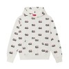 GG LOGO PATTERN HOODIE